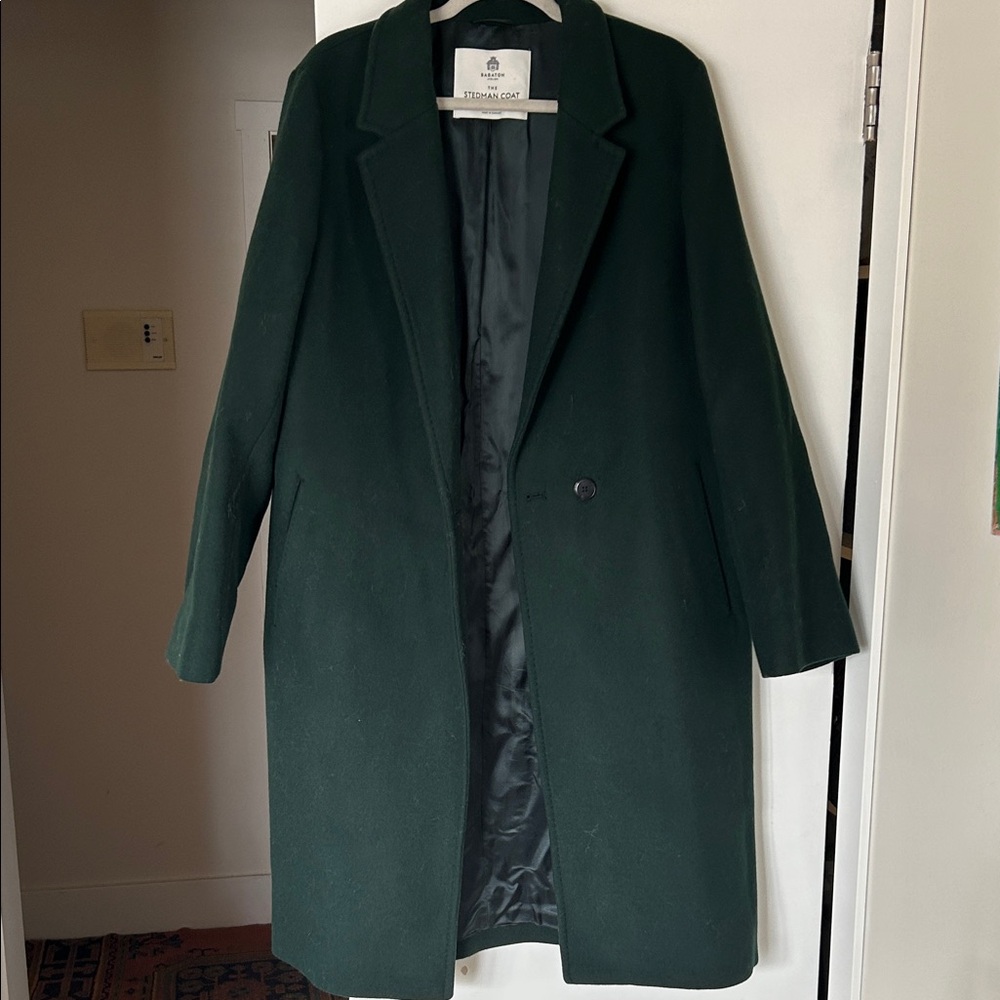 Aritzia Babaton stedman green coat